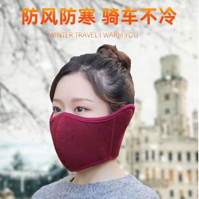 Keep warm medical mask, windproof headphones