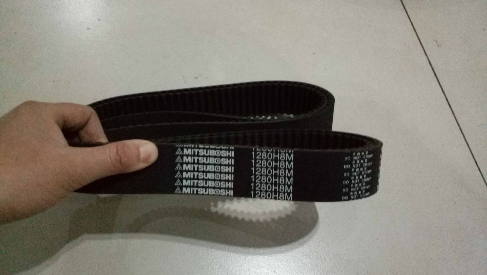 MITSUBOSHI三之星同步带H8M1760 H8M1800 H8M1896齿形皮带