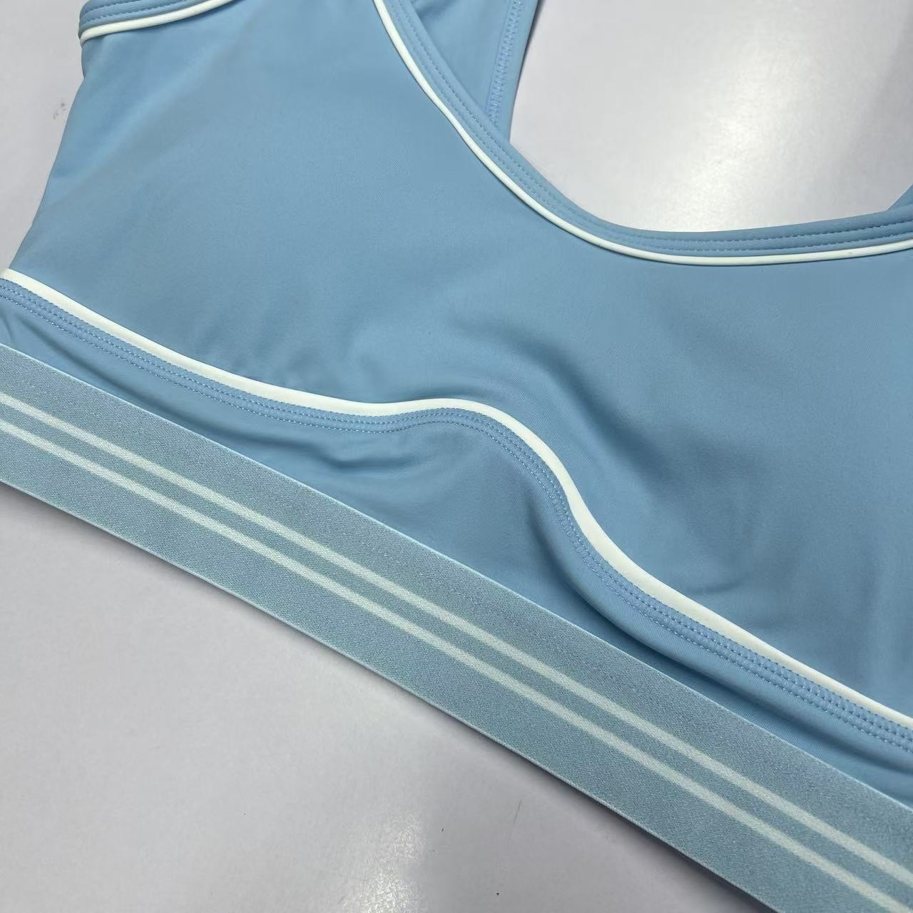 Summer Women's Nude Yoga Suit Set High-Waisted Cropped Pants Fitness Training Two-Piece Sleeveless Long Pants_ecoleips.com