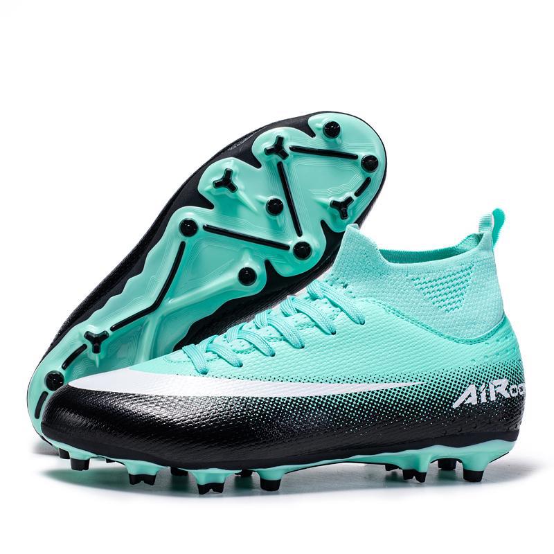 Zapatos de Fútbol de Caña Alta con Suela de TPU y Goma Ligeros para Césped Artificial y Terreno Natural image 8