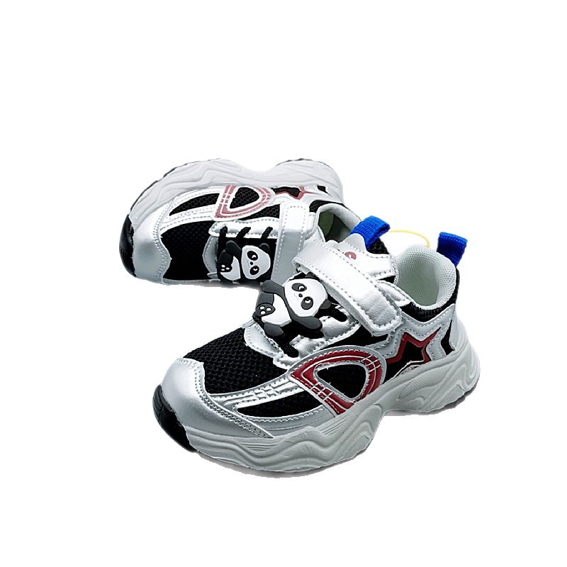 28-39 Red de cuero de otoño 32 - 37 yardas 2025 nuevos zapatos transpirables para niños zapatos de papá zapatos deportivos zapatos de mujer