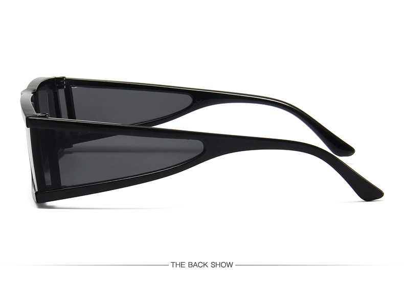 Personalised Small Box Sunglasses Punk Style Mercury Lens_voghion.com