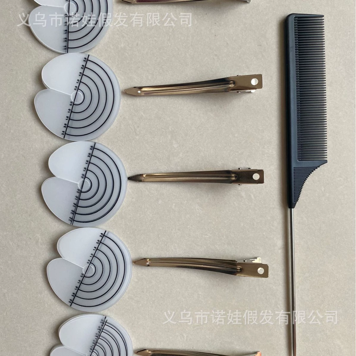 Наращивание волос Bundle теплоизоляция Уход за волосами термопротекторы Защитная пластина Зажим для перегородки волос Гребень костюм