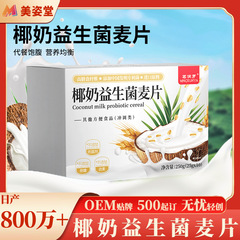 实力工厂椰奶益生菌麦片轻食养生谷物代餐粉营养早餐即食麦片批发