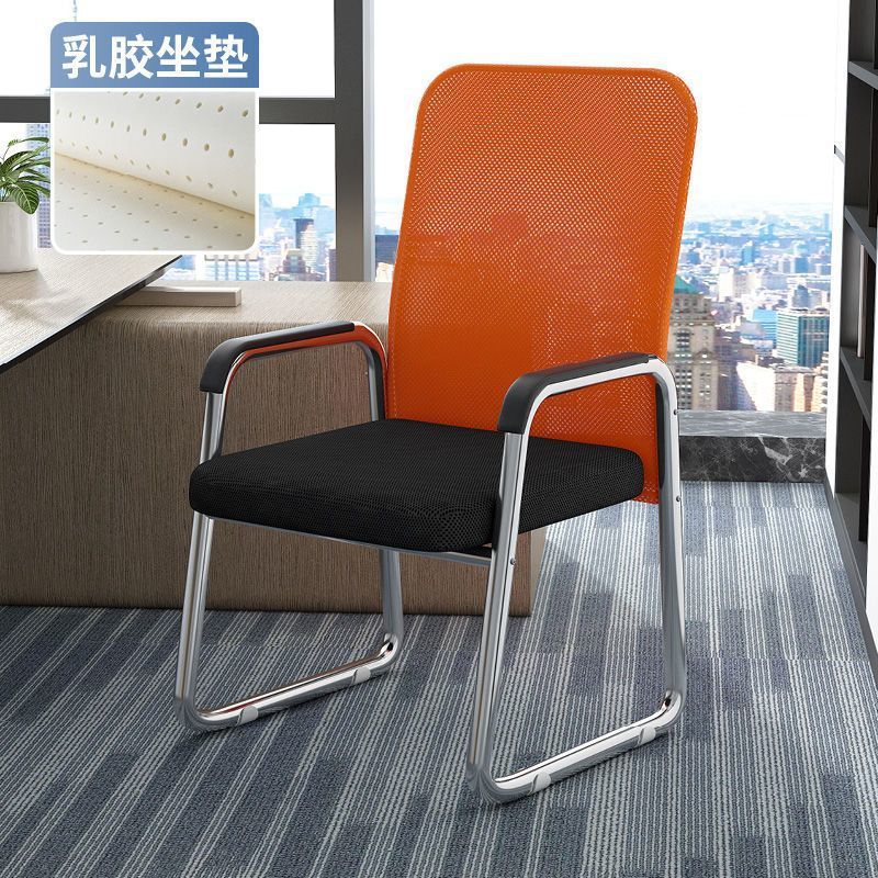 silla de oficina cómoda silla de computadora sentada silla de conferencia de arco doméstica silla de mahjong silla de dormitorio silla de respaldo