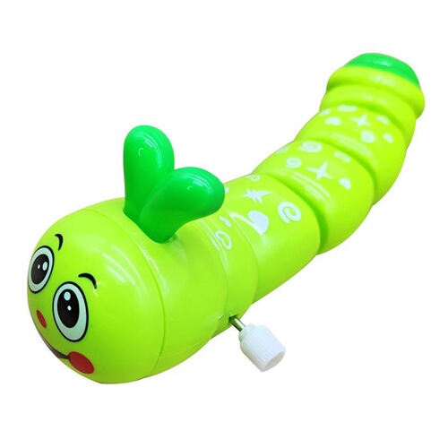 Cartoon children's wind-up caterpillar toy that can run, wind-up simulation cute small animal kindergarten gift