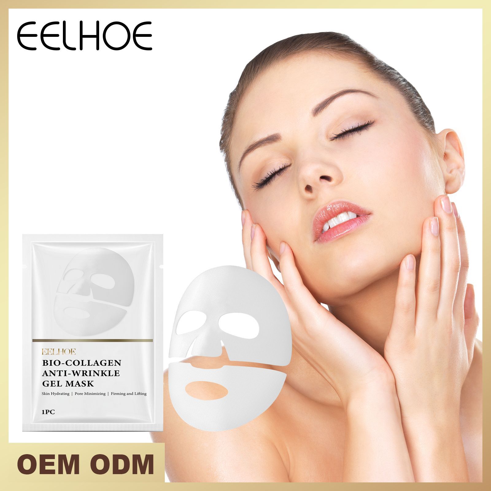 Eelhoe Collagen Mask Gentle Firming Hydrating Lifting Softening Moisturizing Facial Skin Moisturizing Mask