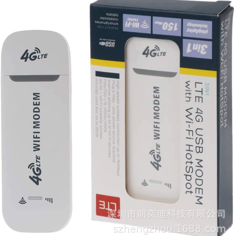 USB переносной беспроводной Wi-Fi сетевой карты FDD LTE 150 Мбит/с высокой скорости мини-портативный 4G