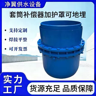热力免维护法兰式套筒伸缩节DN300压力4.0MPa蒸汽管道套筒补偿器