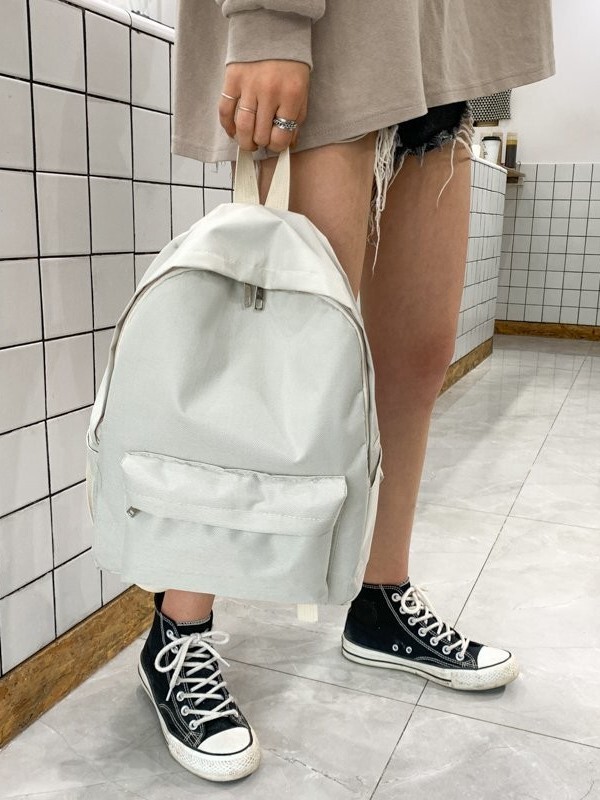 书包女日系简约校园背包韩版ins学院风学生双肩背包休闲包旅行包|undefined