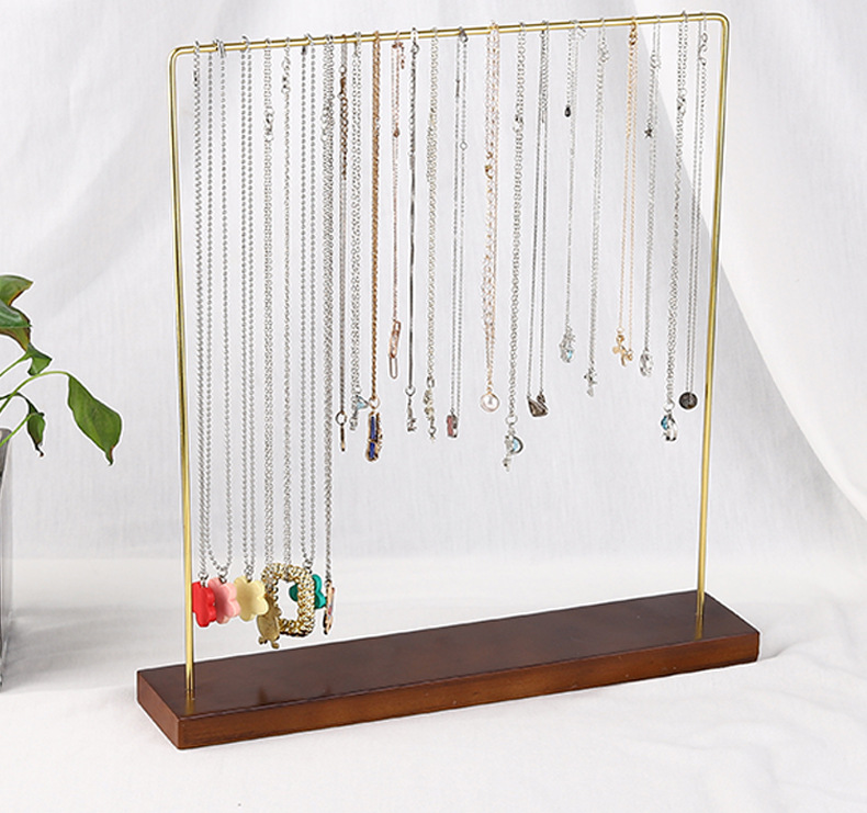 960g Weight Jewelry Display, Jewelry Rack Classification 1 Piece Quantity Iron Material Artistic Korean Style Square Iron Patchwork Jewelry Display Jewelry Rack