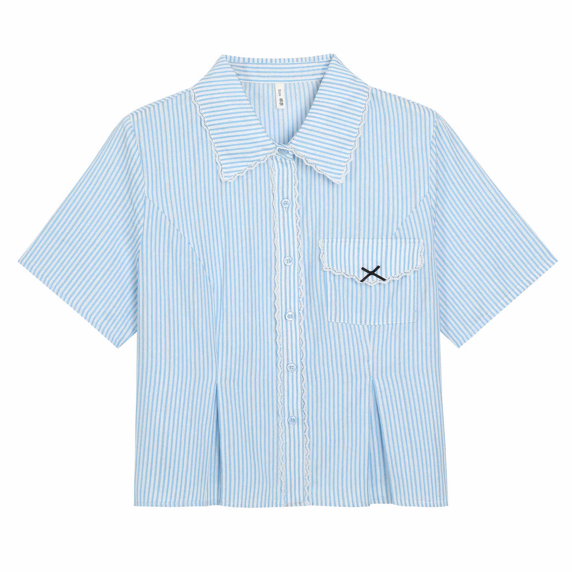  夏  XL-5XL 大きいサイズ シャツ/ブラウス