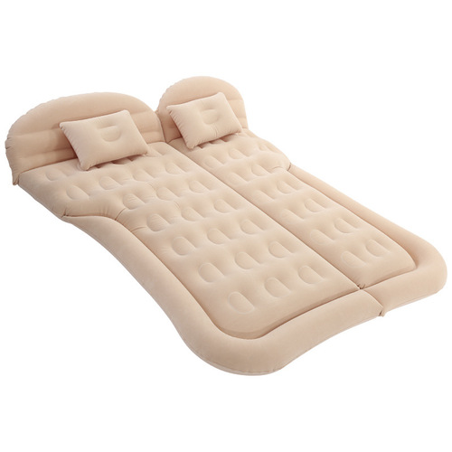 Car Folding Travel Mattress SUV Rear Seat Sleeping Pad Trunk Inflatable Bed Car Inflatable Air Mattress