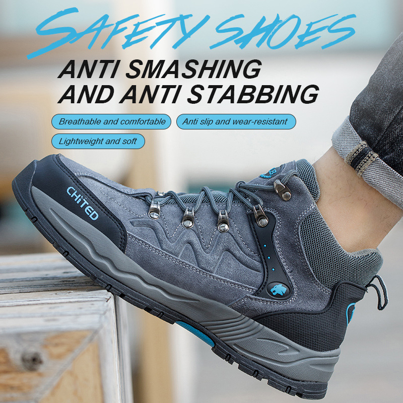 Mountaineering shoes EVA + rubber outsole, lightweight, breathable, non-slip, wear-resistant, long-term standing and non-tiring labor protection shoes