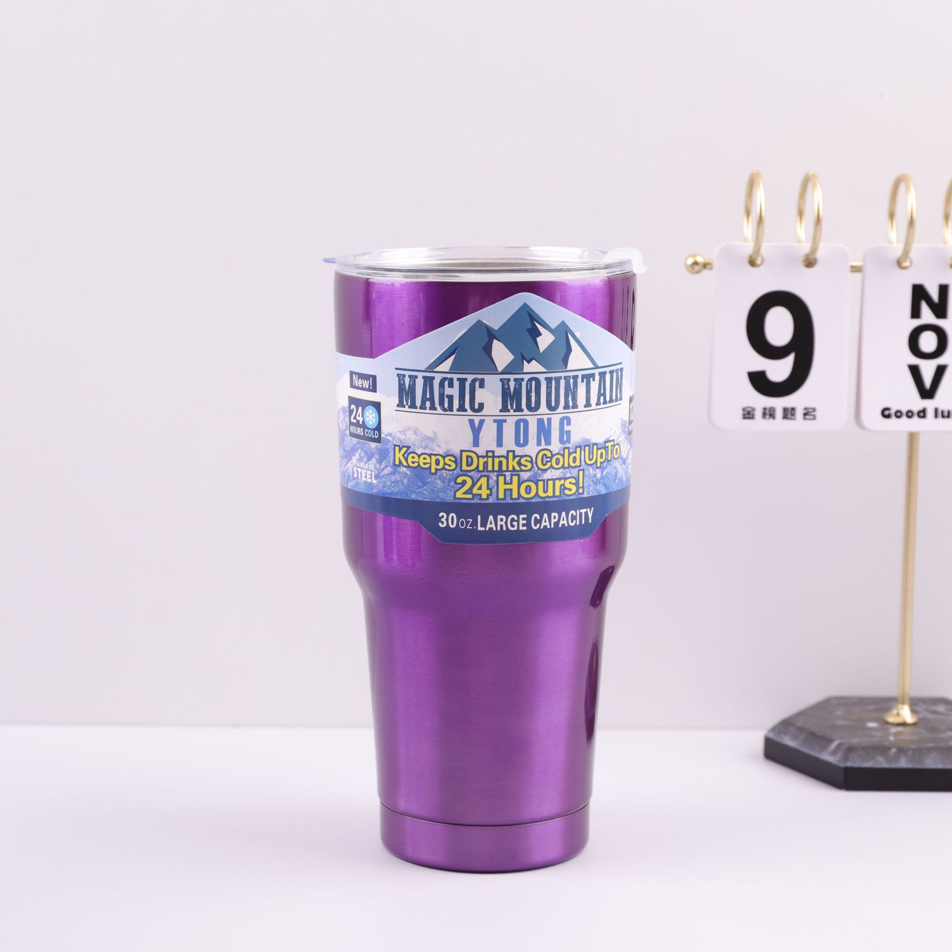 Comercio exterior transfronterizo helado taza de acero inoxidable taza de vacío 30oz taza de coche de gran capacidad taza de cerveza taza de regalo