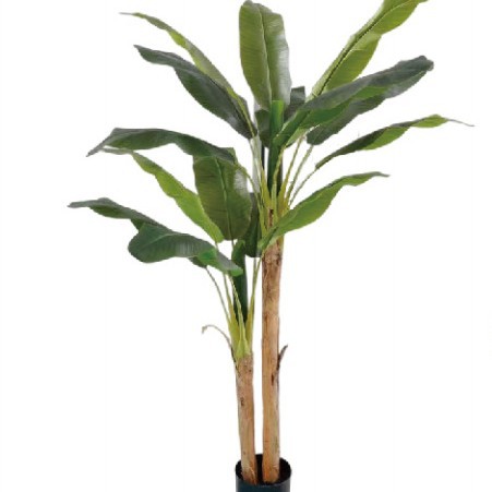 Árbol de plátano de simulación personalizado Árbol de plátano de simulación de venta caliente de Amazon Árbol de plátano de simulación de tiro de boda
