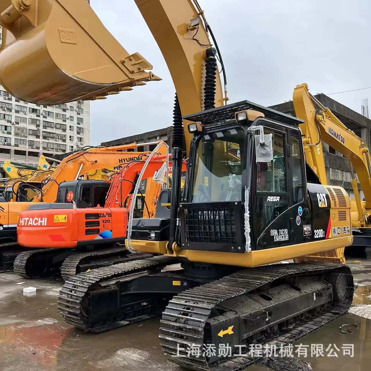 Подержанный Картер экскаватор 320 Крючок Экскаватор Торговая Рынок Гарантия качества