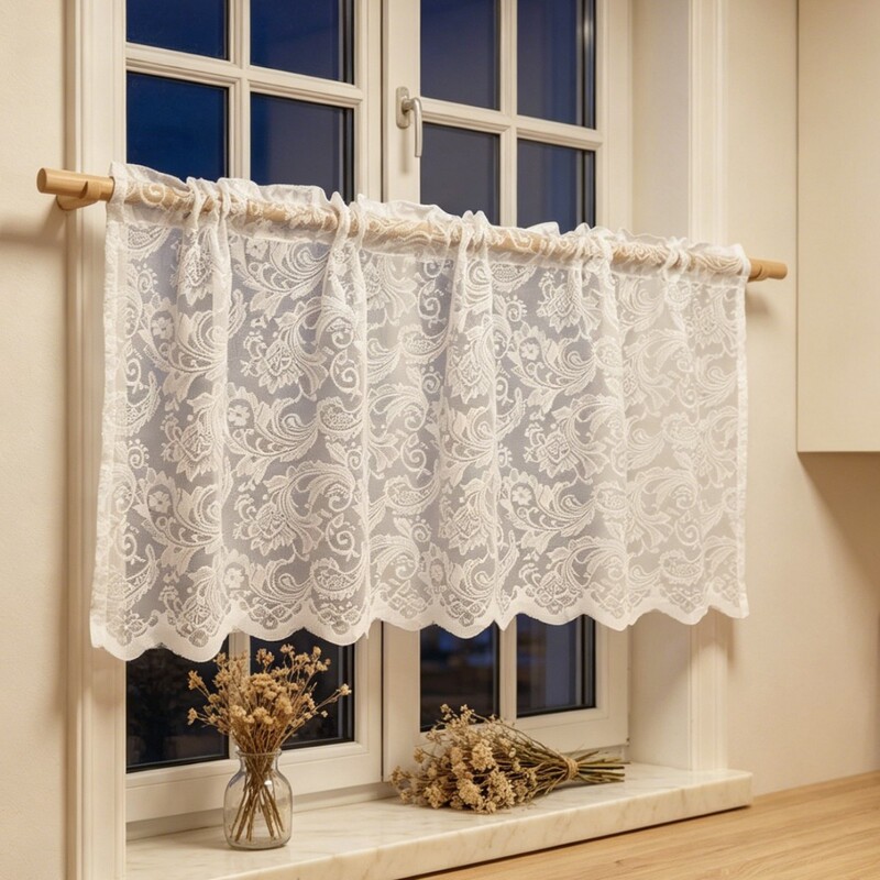Cross-Border French Lace Curtains, Kitchen Coffee Curtains, Short Curtains, Door Curtains, Window Curtains, Half Curtains, Washbasin Cabinet Cover Curtains Cross-Border French Lace Curtains, Kitchen Coffee Curtains, Short Curtains, Door Curtains, Window Curtains, Half Curtains, Washbasin Cabinet Cover Curtains