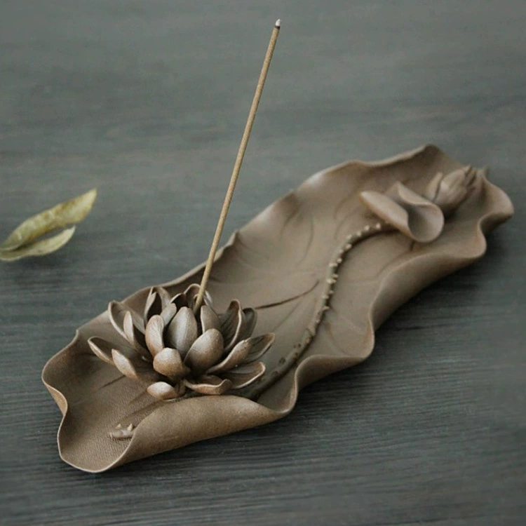 Земля Цзиндэчжэнь Античная линия курильница держатель для благовоний керамическая креативная курильница для благовоний чайная церемония Лежащая городская бумажная линия благовония с обратным потоком благовония