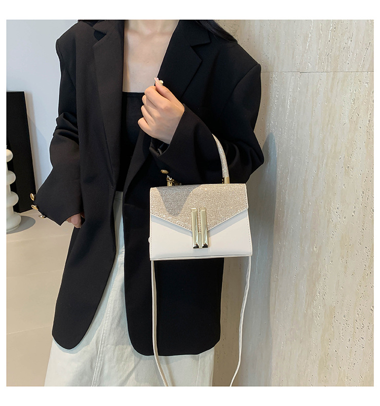 Bag niche design 2024 new bags, fashionable trendy one shoulder small square bag, casual and western-style crossbody bag_voghion.com