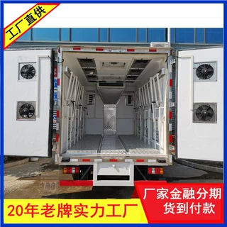 小鸡苗运输车五十铃KV100畜禽小鸡苗鸭苗运输车