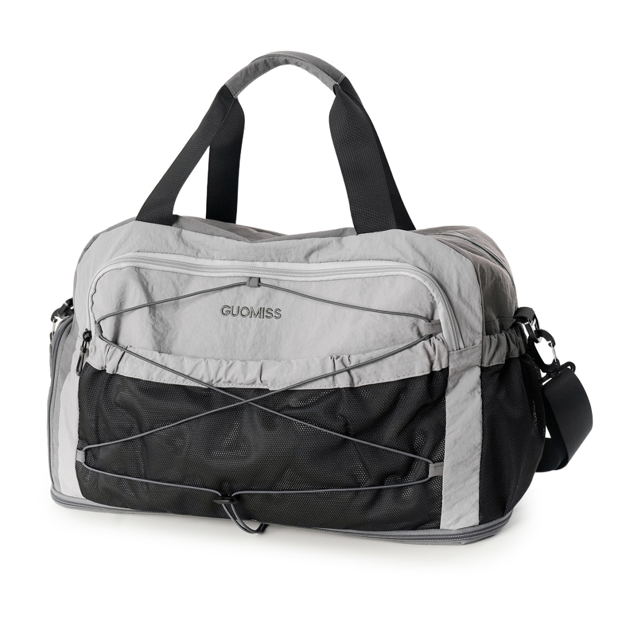 Bolsa de viaje de corta duración, bolsa de mano ligera, alta capacidad de separación seca y húmeda, bolsa deportiva de alta calidad.