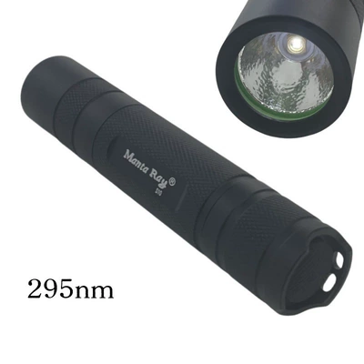 UVC Deep Violet 5W UV fənərlər - s10-295nm-80mw-single-flashlight