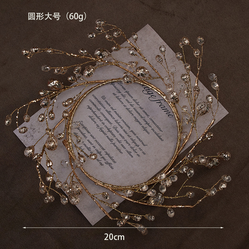 Ins ventanas de diseño árbol de Navidad acrílico caña árbol de Navidad corolla de flores escena de corte de ramas diseño props de disparo