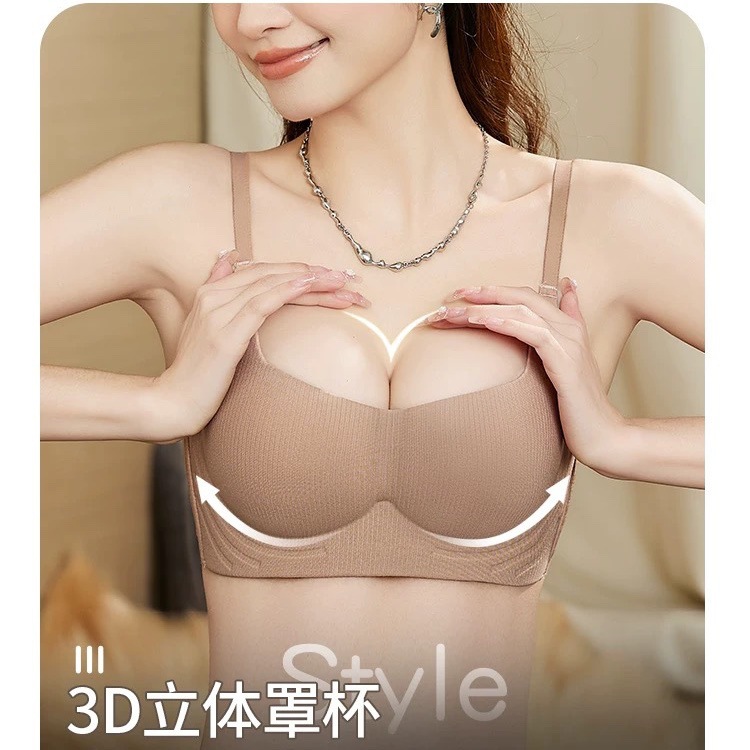 Venta directa de fábrica comercio electrónico transfronterizo Sudeste de Asia Vietnam Tailandia damas sin costuras sujetador de recogida lateral cómodo