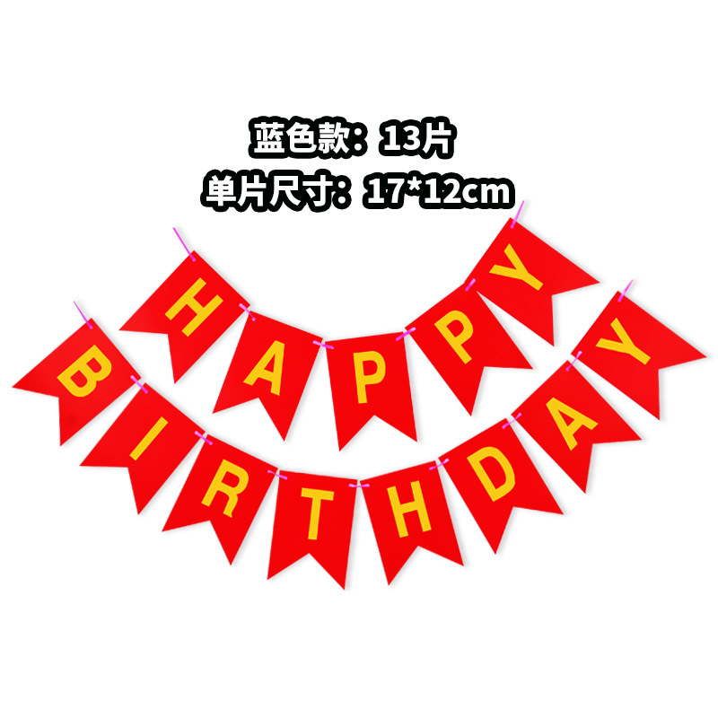 Feliz cumpleaños banner dorado cola de pescado bandera papel cumpleaños banner Fondo decoración cola de milano tirar bandera al por mayor