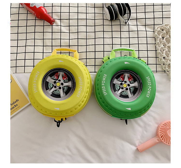 2022 Spring New stylish and high-quality tire bag, Korean style simple and fashionable casual handbag, crossbody children's schoolbag undefined