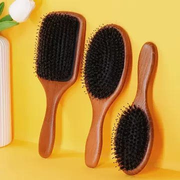 Factory approved bristle hair anti-static scalp massage cleaning air cushion comb with curly hair and fluffy design air bag comb - ShopShipShake