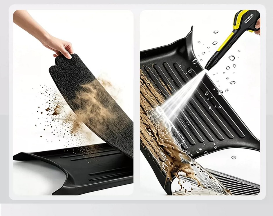Suitable for Jihua AE4 series electric vehicle foot mats, wire loop waterproof foot pads, and electric scooter modification accessories