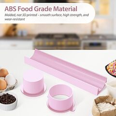 亚马逊爆品 Circle Cake Pop Mold Set 圆形饼干模具 注塑ABS塑料