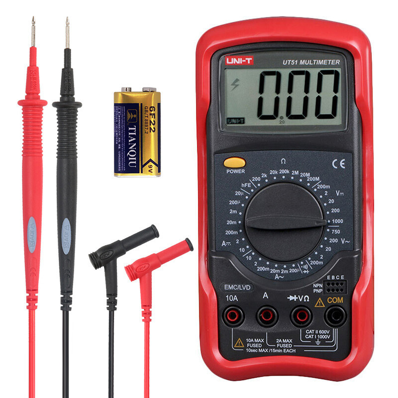 UNI-T UT51/52/53 Digital multi-purpose multi-function universal…