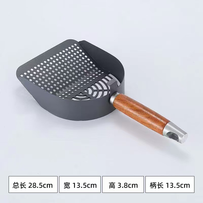 회색 강철 손잡이 둥근 구멍 스타일