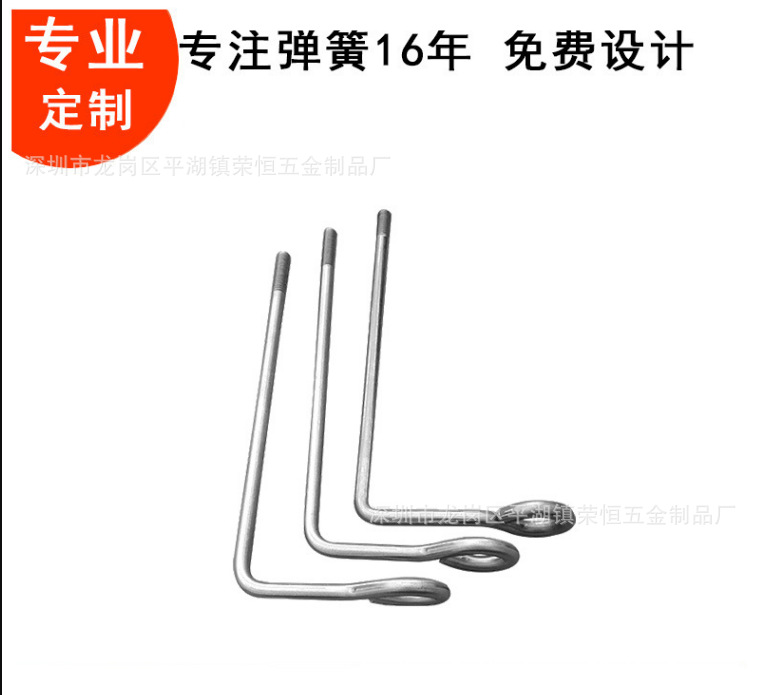 螺牙挂钩羊眼圈成型机 拉钩机含搓牙全自动 吊钩挂钩折弯机