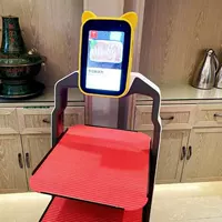 Red non-slip robot
