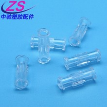 双母鲁尔接头双公鲁尔接头导药对接塑料PC注射器连接螺纹转换直通
