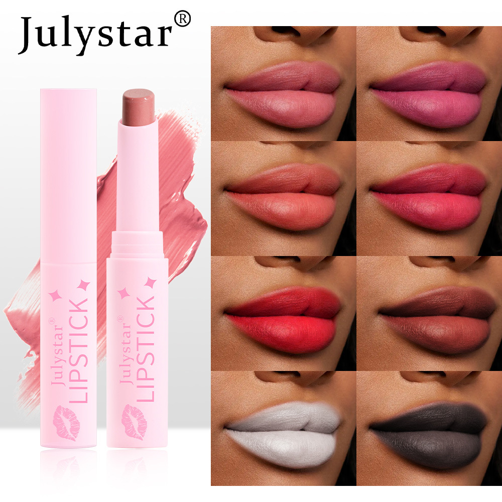 Halloween Matte Velvet Lipstick Beauty Makeup Fade, Does Not Stick to Cups, Naturally and Long-lasting_voghion.com