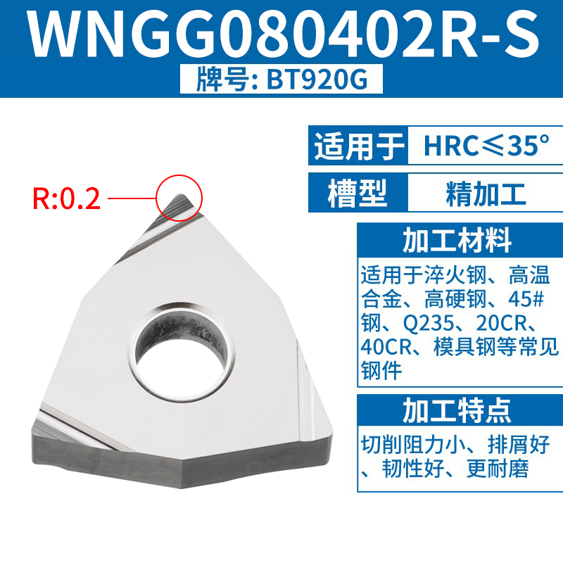 WNGG080402R-S [세라믹 모델] [스틸 부품]