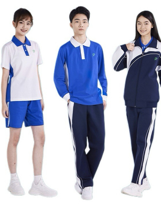 Uniformes escolares de Shenzhen estudiantes de secundaria abrigo impermeable de la escuela secundaria superior con revestimiento de lana uniforme escolar