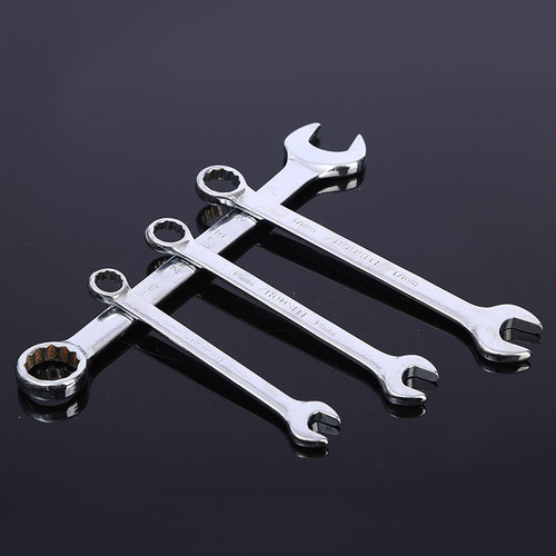 Factory direct selling open-ended wrench, plum blossom wrench, multi-functional open-ended plum blossom dual-purpose wrench, mirror dual-purpose wrench