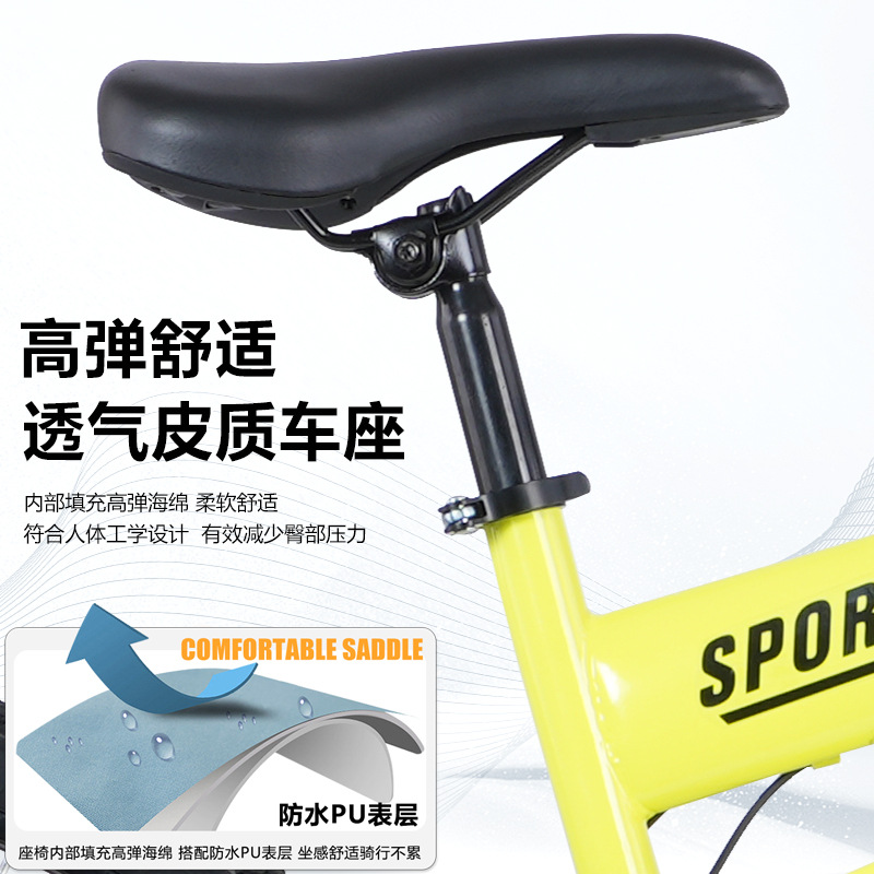 Bicicletas plegables para niños y niños mayores Bicicletas portátiles de amortiguación de velocidad para jóvenes y estudiantes Bicicletas