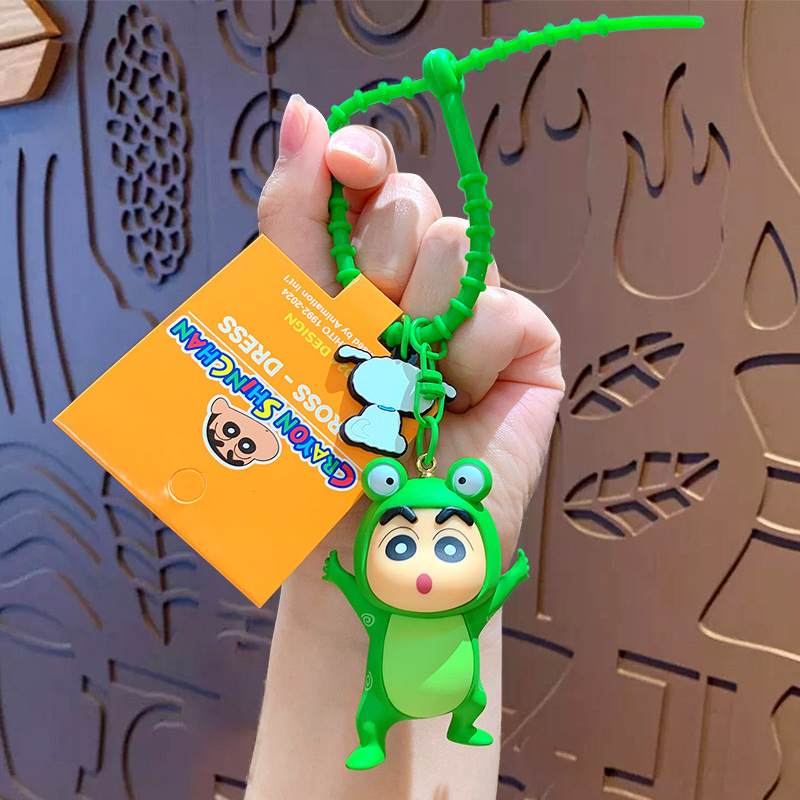 Crayon Shin-new Variety Key Bin-Frog