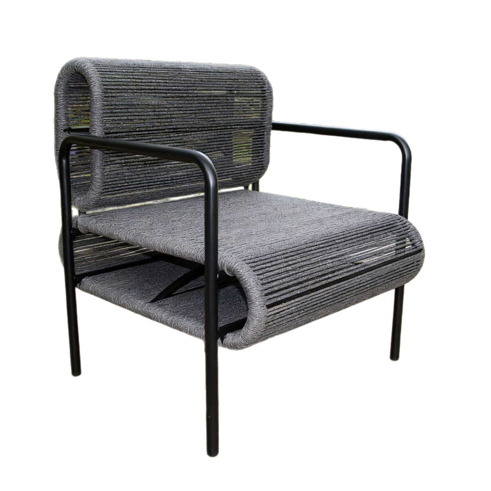 Sofá de caña al aire libre patio balcón terraza de ocio villa de ventas diseñador de jardín muebles a prueba de humedad