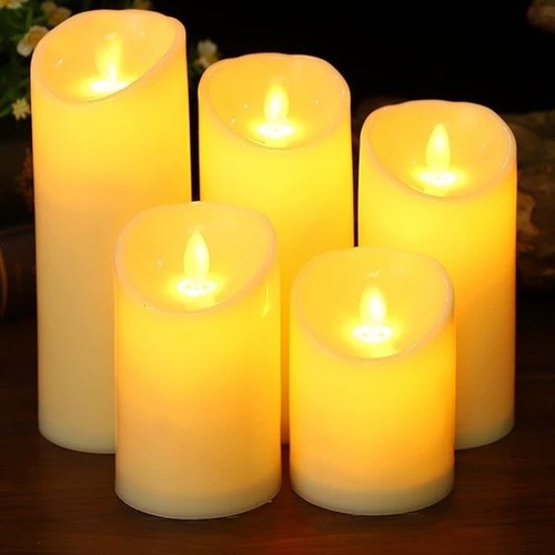 LED Charging Electronic Candle Christmas Halloween Atmosphere Decoration Birthday Arrangement Prop Remote Electronic Candle Light