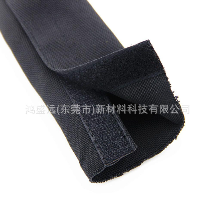魔术贴纺织套管工业设备船舶高铁汽车包线管防火阻燃防尘线束护套