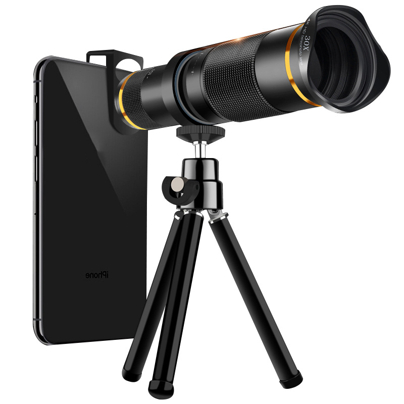 30X High Magnification High-definition Mobile Phone Telephoto Lens Mobile Phone Universal Zoom Lens