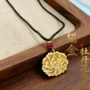 牡丹花汉服吊坠
